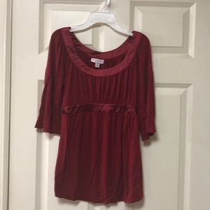 Liz Lange for Target Maternity Scoop Neck Top XS
